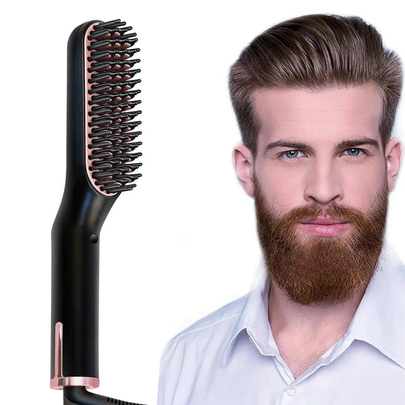 Escova Alisadora para Barba e Cabelos Multifuncional - Easy Beard