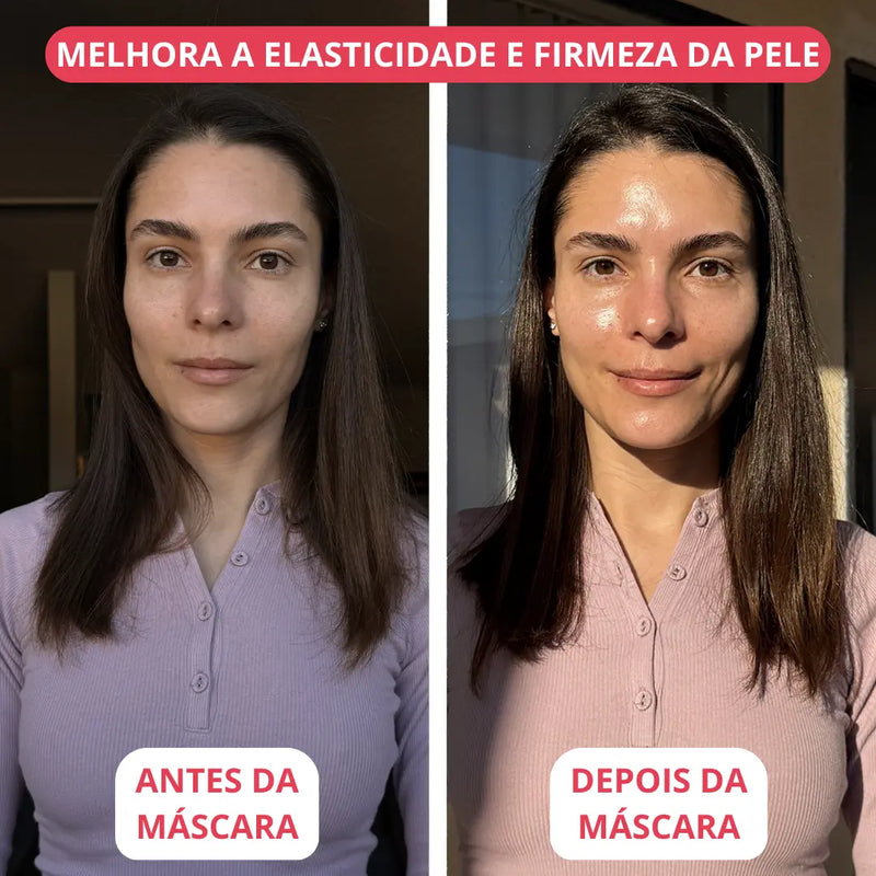 Bio-Collagen Glow - Máscara de colágeno + Ativo Botox