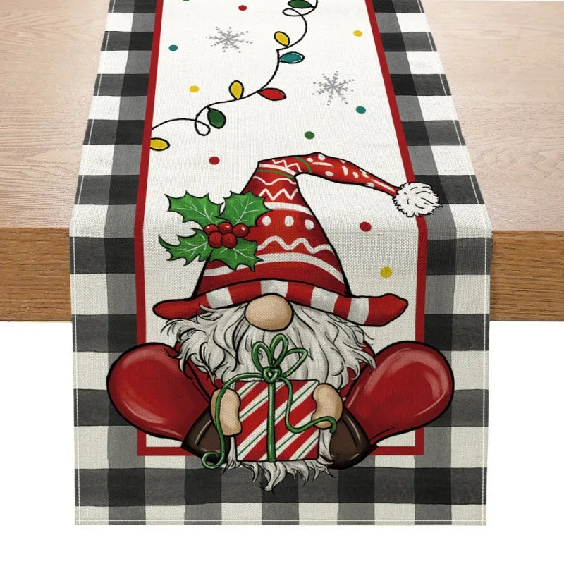 Trilho de Mesa Decorativo de Natal